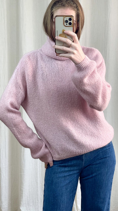 Pull Alicia - Pull col roulé en mohair
