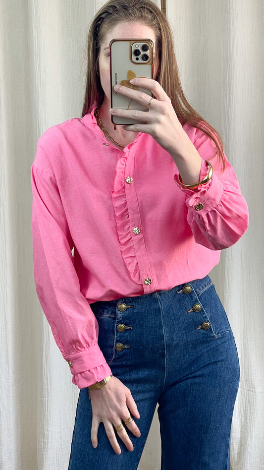 Chemise Lison - Chemise col volant