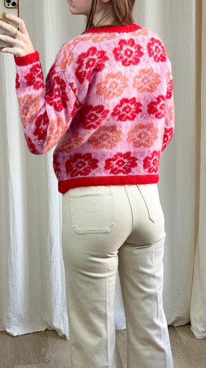 Pull Harmony - Pull imprimé fleurs
