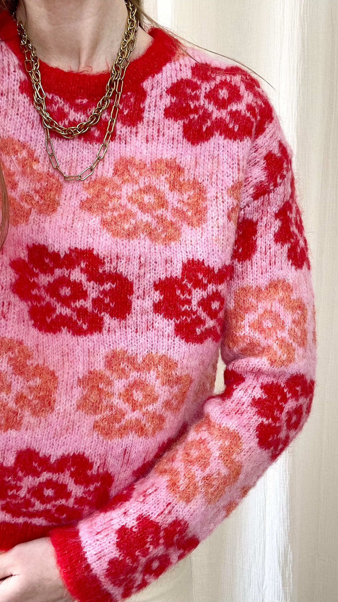 Pull Harmony - Pull imprimé fleurs