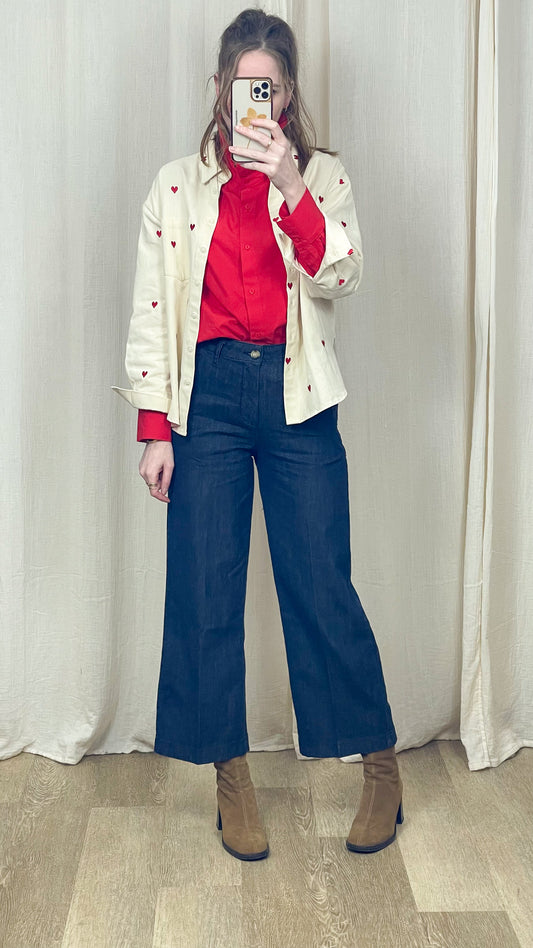 Jean Eleonorette Oraije - Coupe wide taille haute