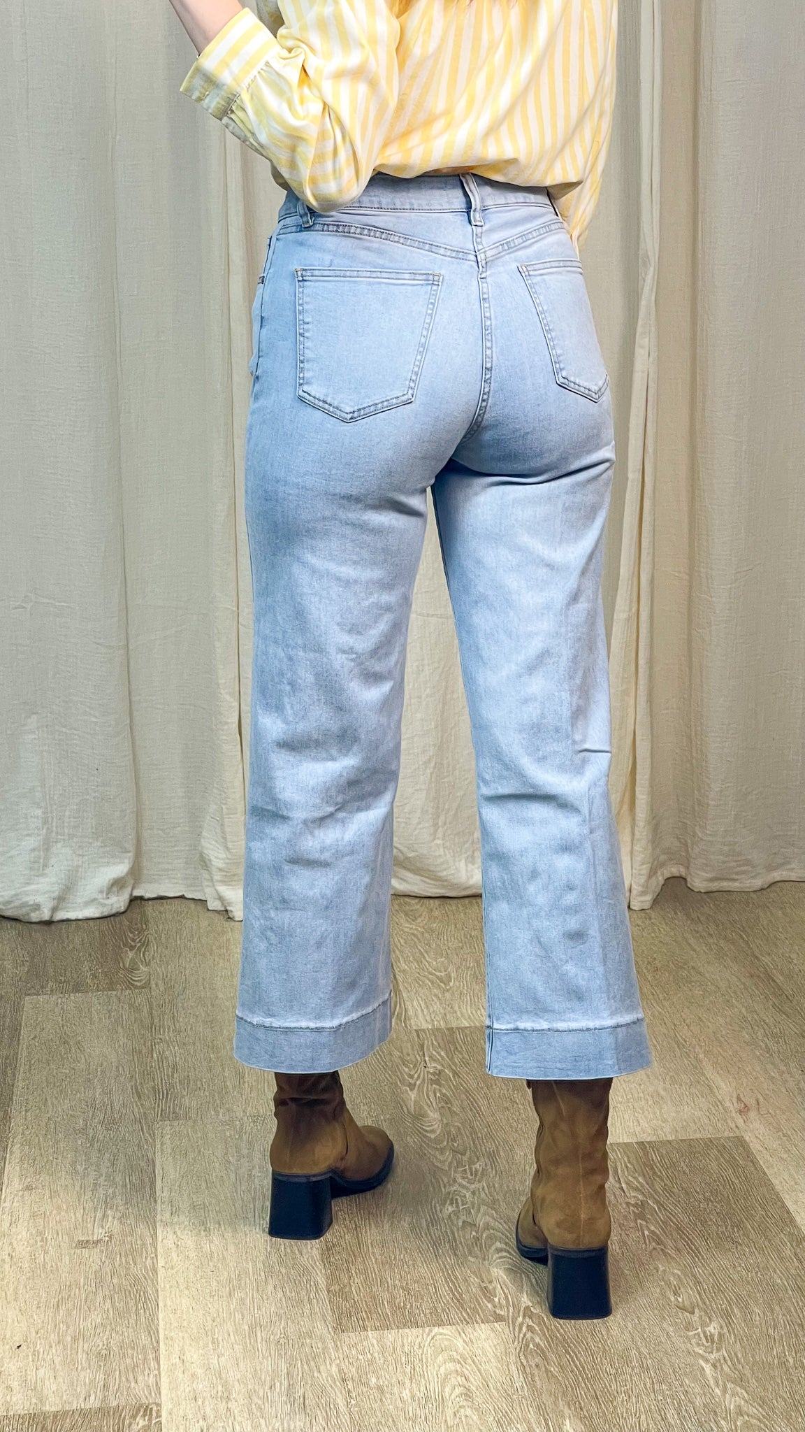 Jean Windy – Coupe wide leg Oraije "Team petite"