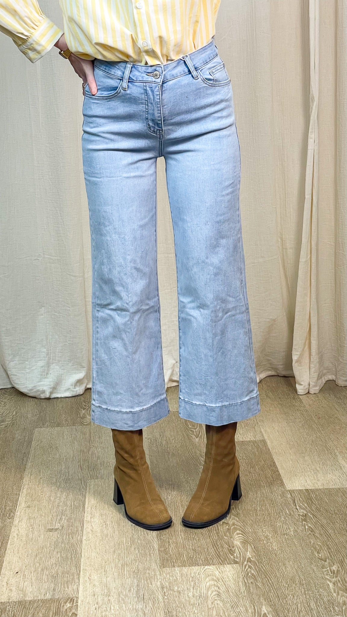 Jean Windy – Coupe wide leg Oraije "Team petite"