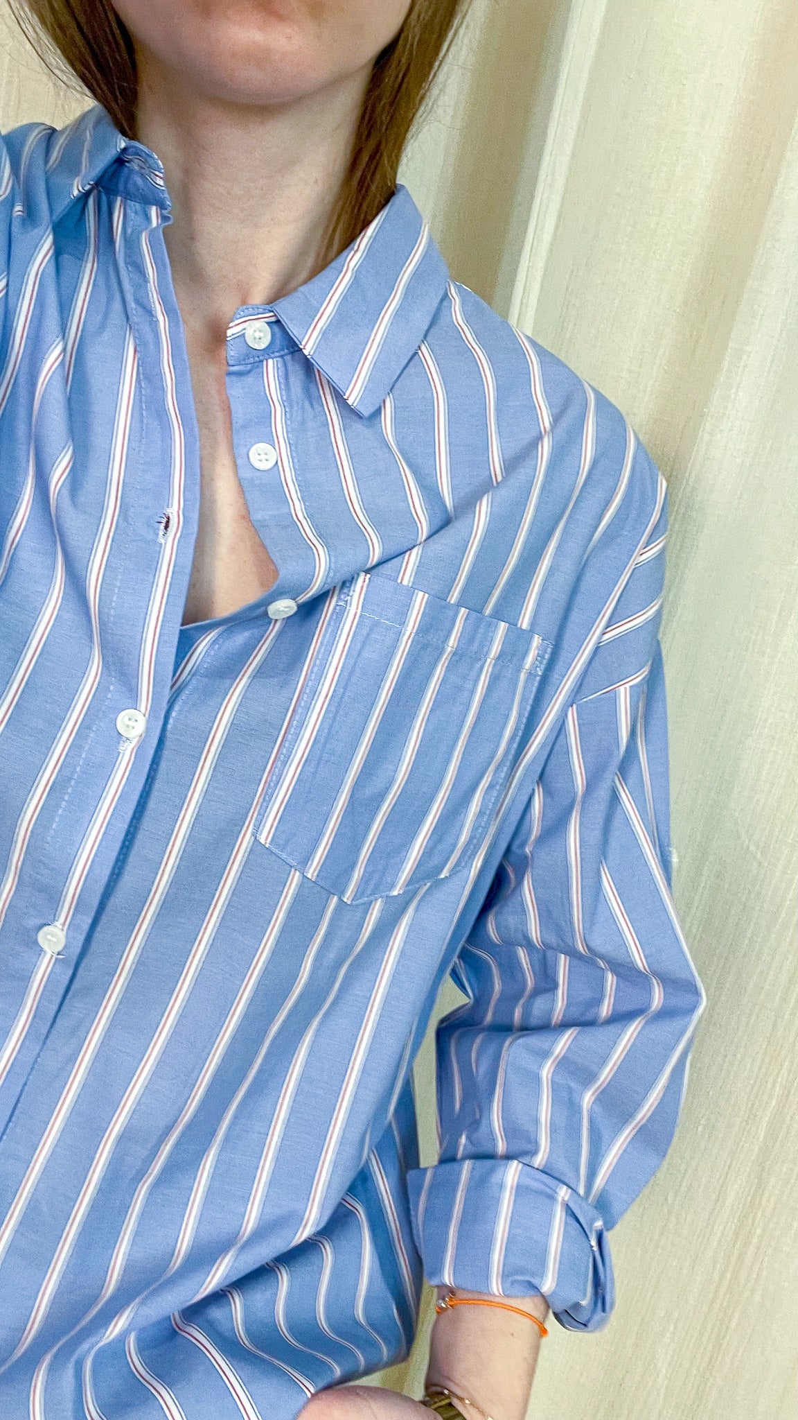 Chemise Alba – Chemise rayée oversize