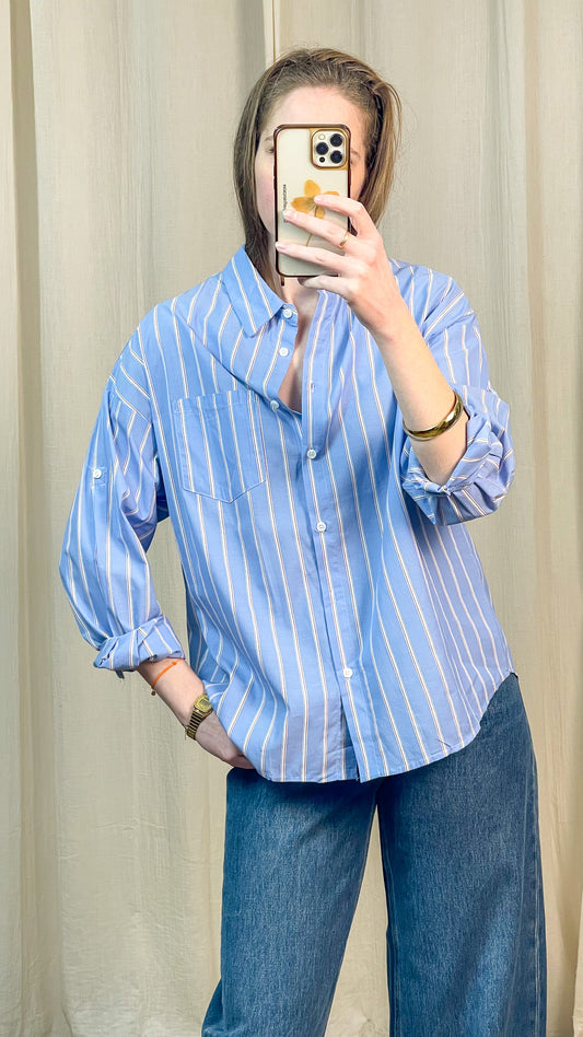Chemise Alba – Chemise rayée oversize