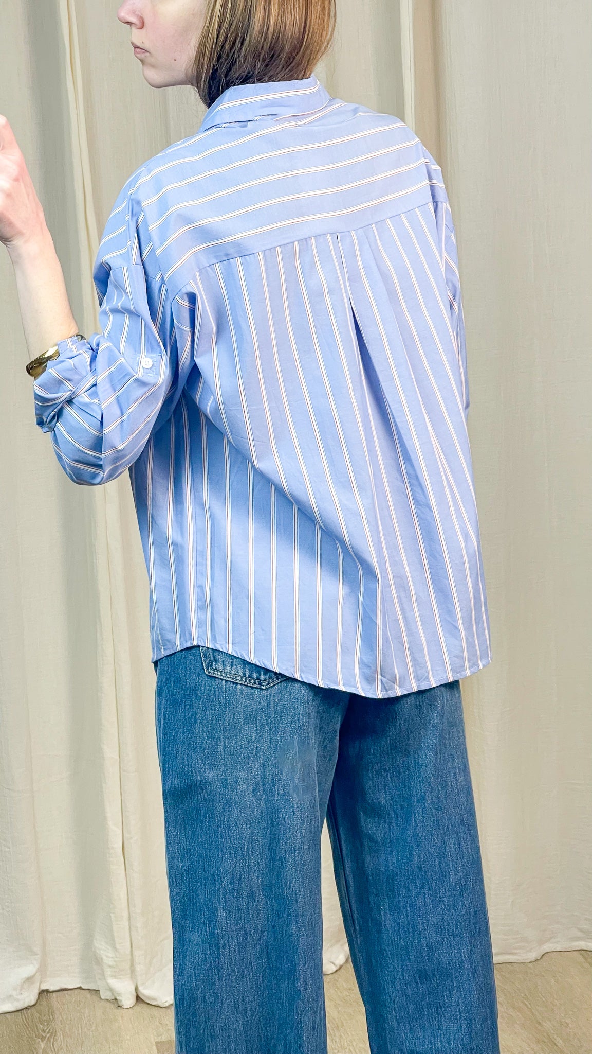 Chemise Alba – Chemise rayée oversize