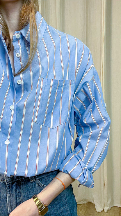 Chemise Alba – Chemise rayée oversize