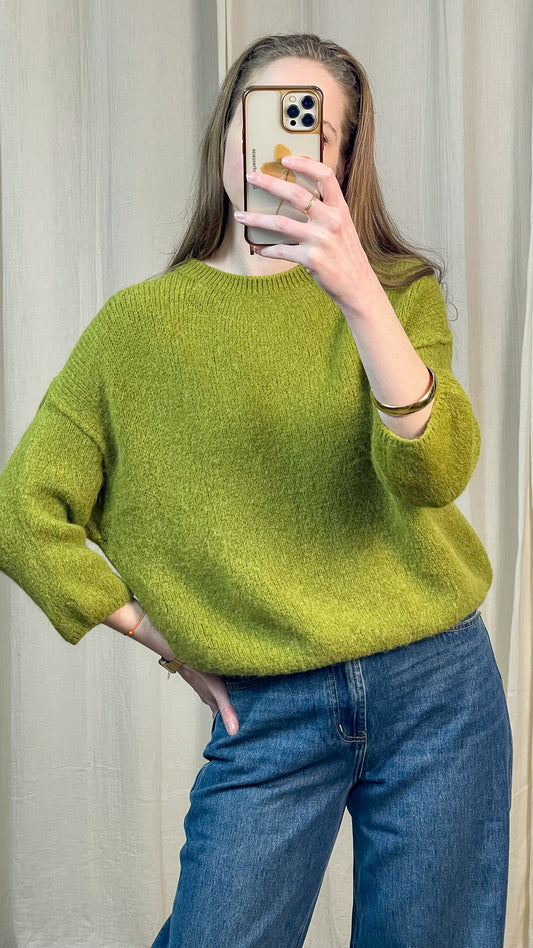 Pull Lysa - Pull oversize en baby alpaga