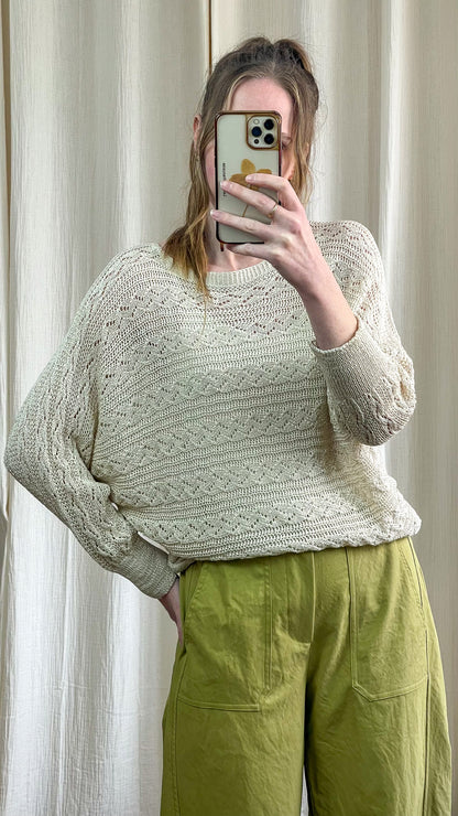 Pull Ajouré Solène – Pull en maille légère