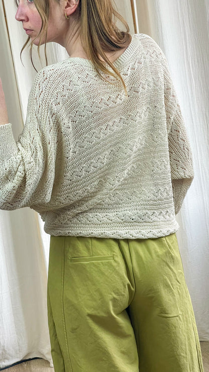 Pull Ajouré Solène – Pull en maille légère