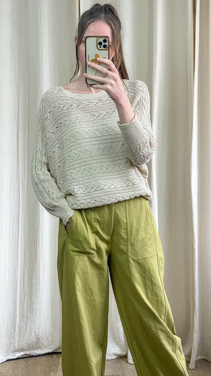 Pull Ajouré Solène – Pull en maille légère