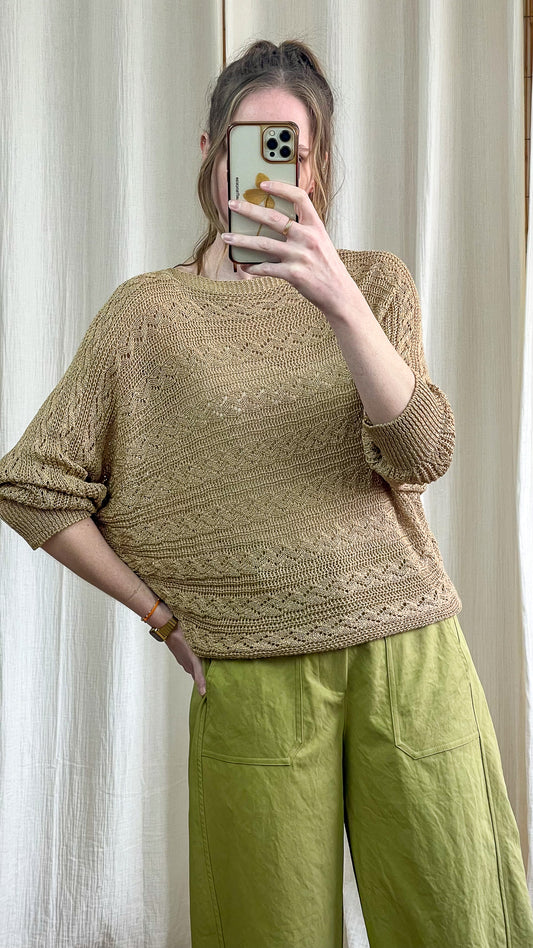 Pull Ajouré Solène – Pull en maille légère