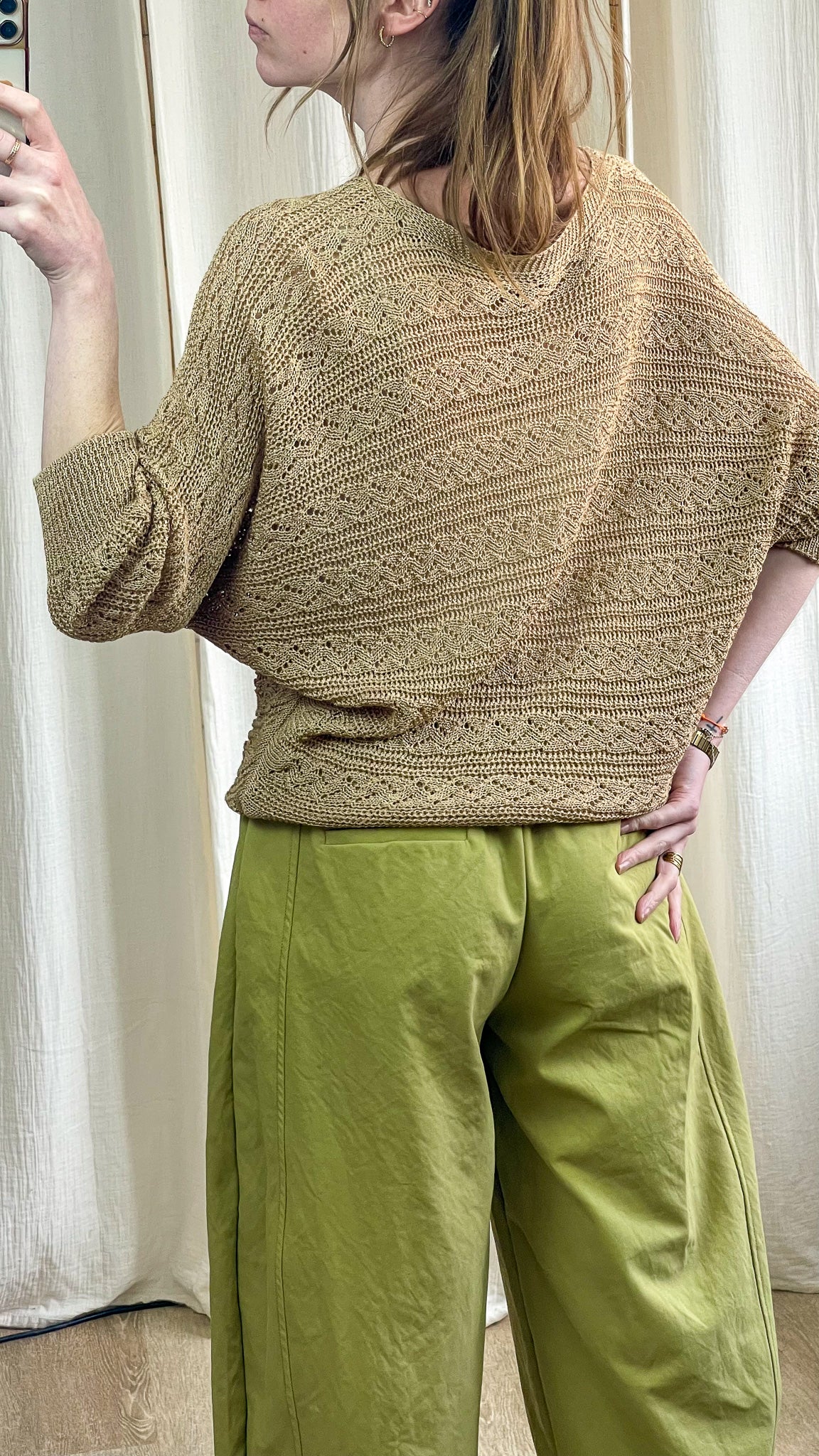 Pull Ajouré Solène – Pull en maille légère