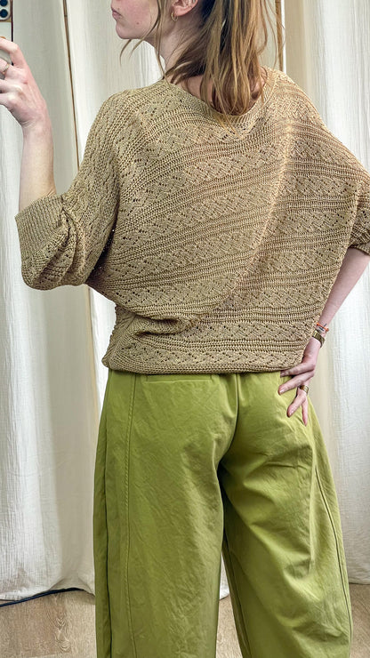 Pull Ajouré Solène – Pull en maille légère