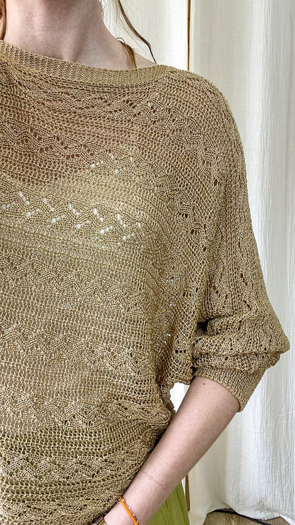 Pull Ajouré Solène – Pull en maille légère