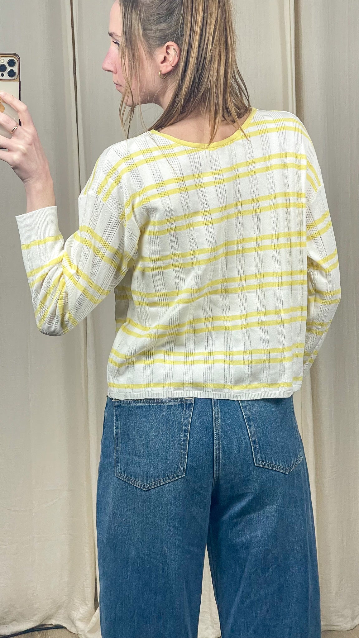 Pull Romy - Pull fin à rayures réversible