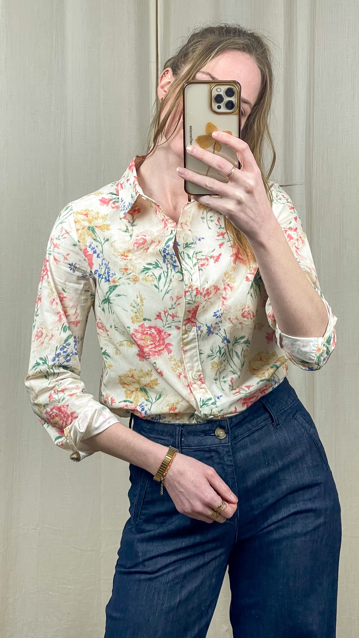 Chemise Romane – Chemise fleurie fluide