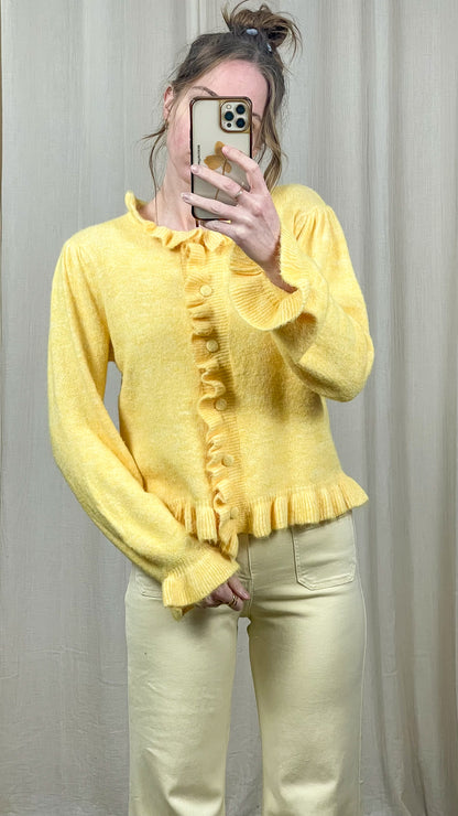 Gilet Lemon – Gilet jaune à volants