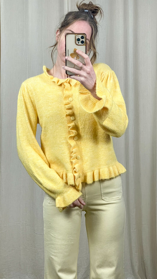 Gilet Lemon – Gilet jaune à volants