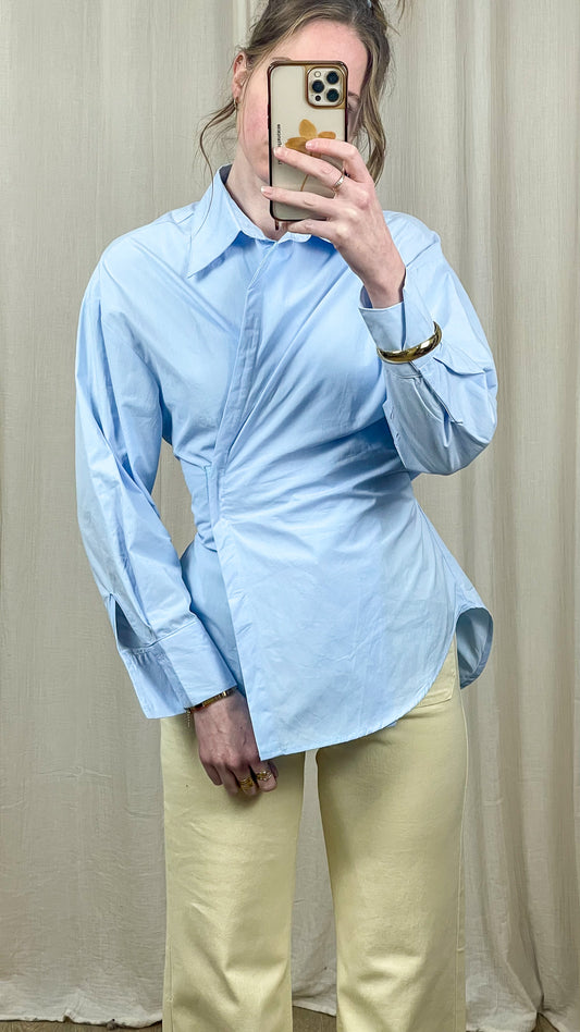 Blouse Alma – Blouse cache-cœur à nouer