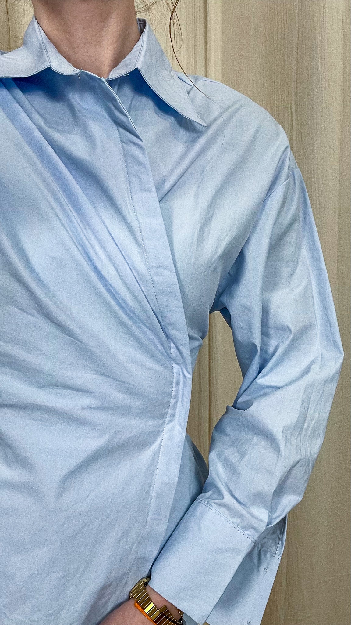 Blouse Alma – Blouse cache-cœur à nouer