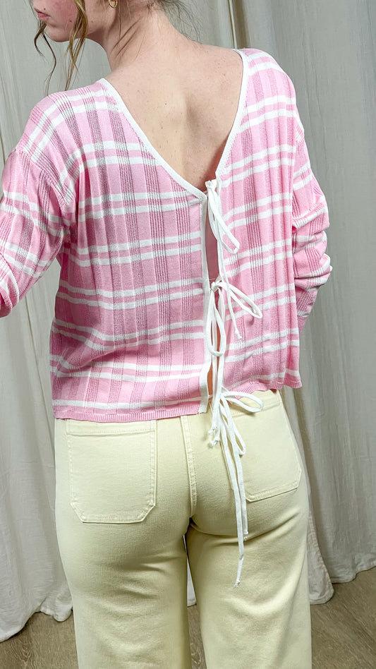 Pull Romy - Pull fin à rayures réversible