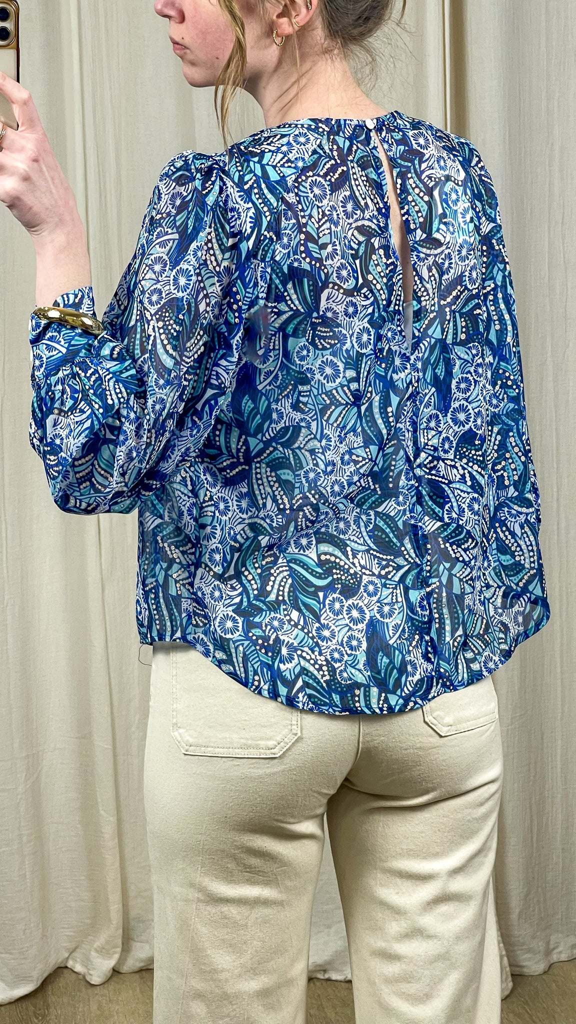Blouse Celestine - Blouse fluide imprimée