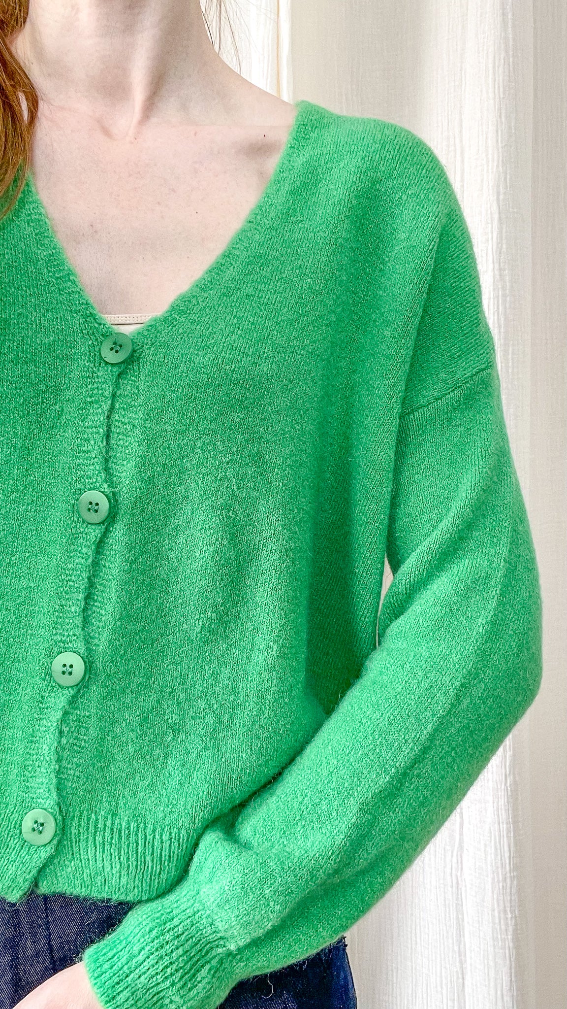 Gilet Lisa - Gilet avec boutons en baby alpaga
