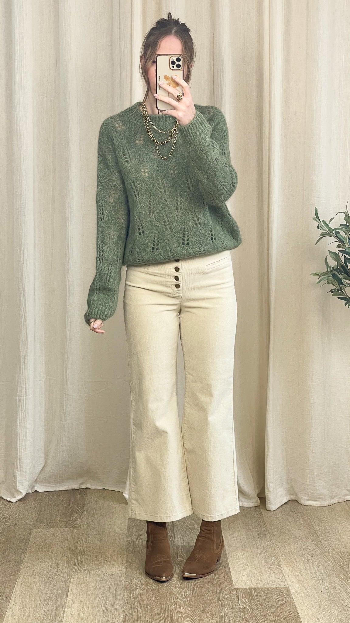 Pull Isadora - Pull ajouré en mohair