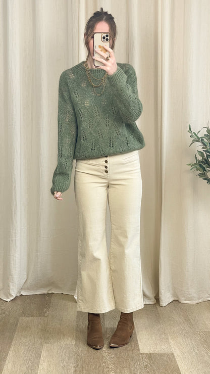Pull Isadora - Pull ajouré en mohair
