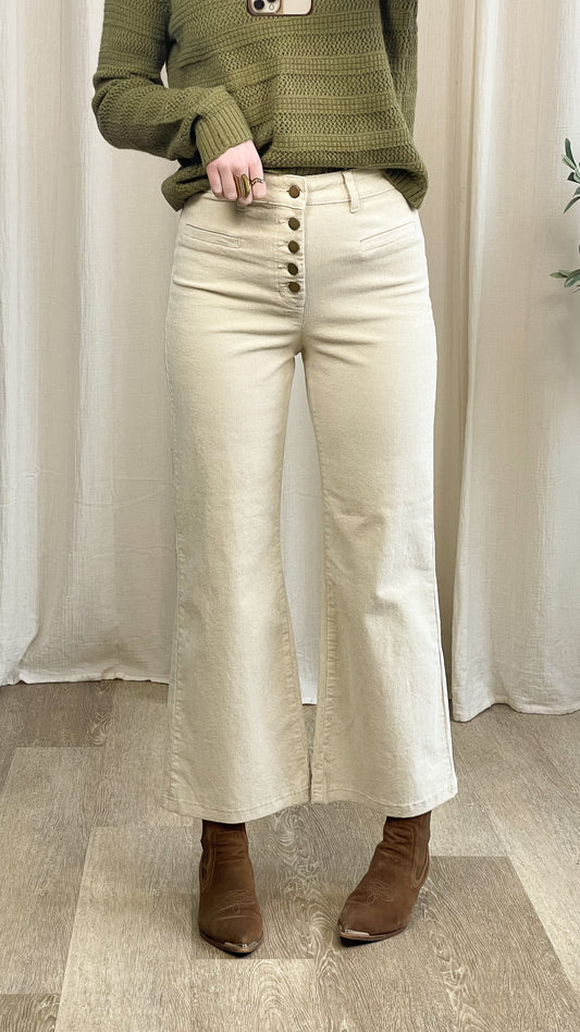 Pantalon Valentina - Pantalon en velours côtelé Oraije