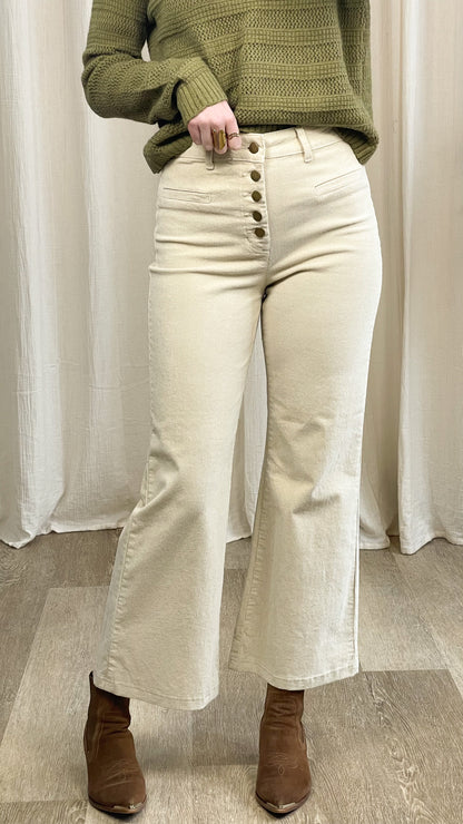 Pantalon Valentina - Pantalon en velours côtelé Oraije