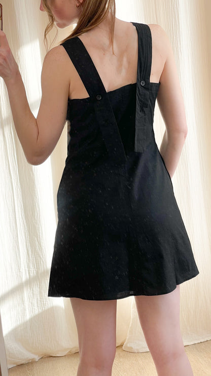 Robe Célia – Robe courte évasée à bretelles larges