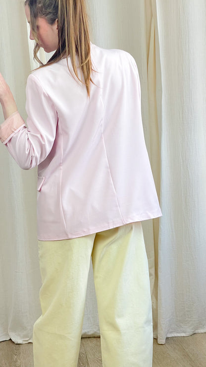 Blazer Valya – Blazer femme col montant coupe structurée