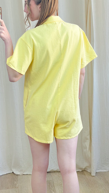 Combinaison Yuna – Combinaison short femme oversize en coton