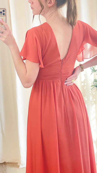 Robe Tacha - Robe longue fluide en mousseline
