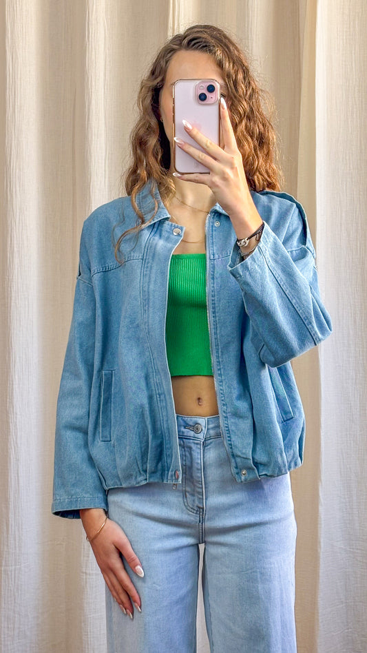 Veste Charlie - Veste en jean coupe ballon
