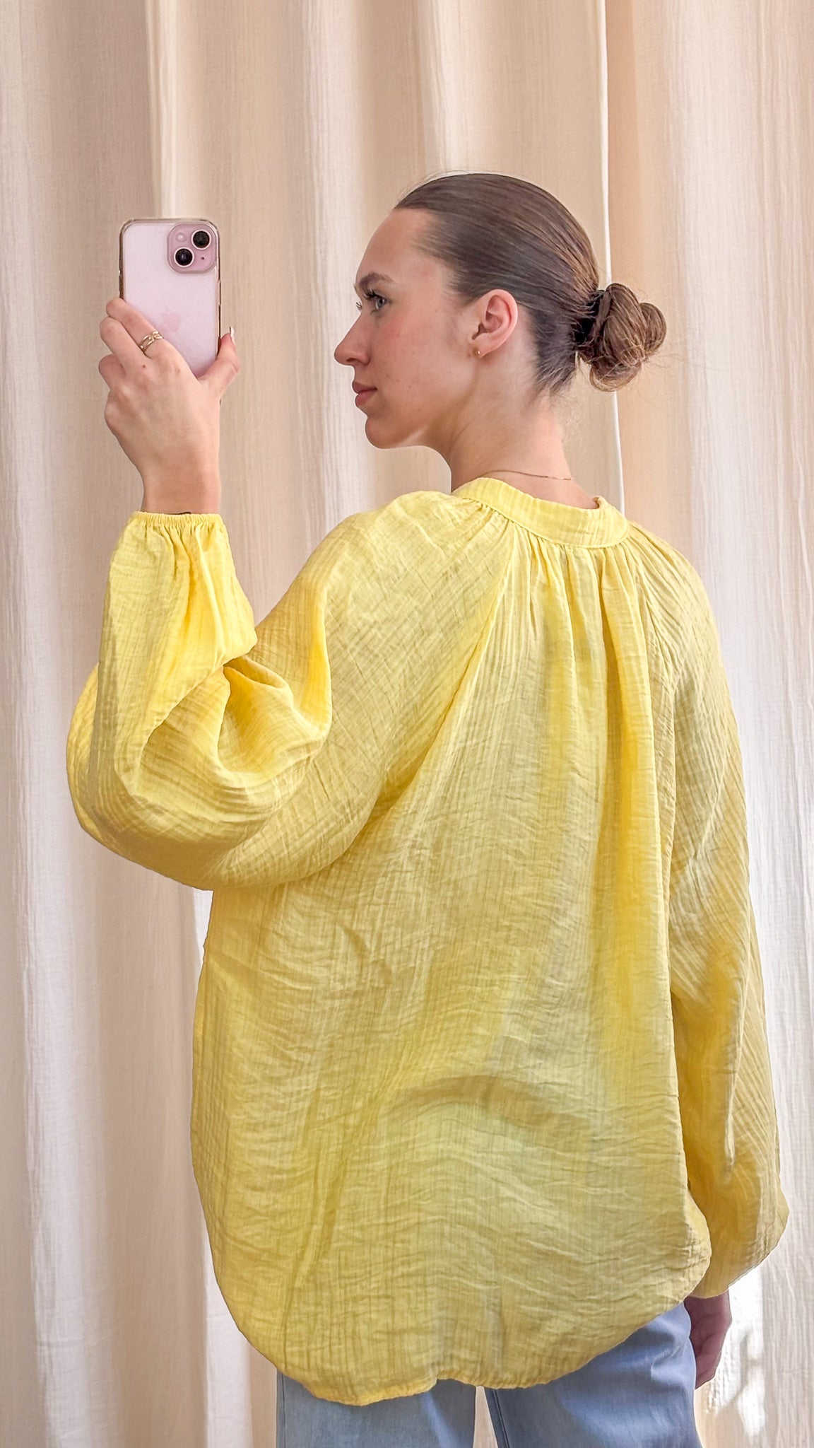 Blouse Héloïse - Blouse femme fluide à col lien