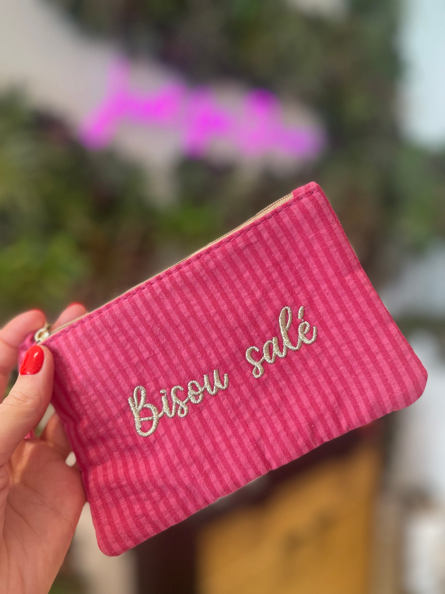 Pochette bisou salé