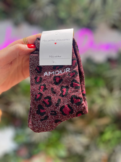 Chaussettes hautes AMOUR