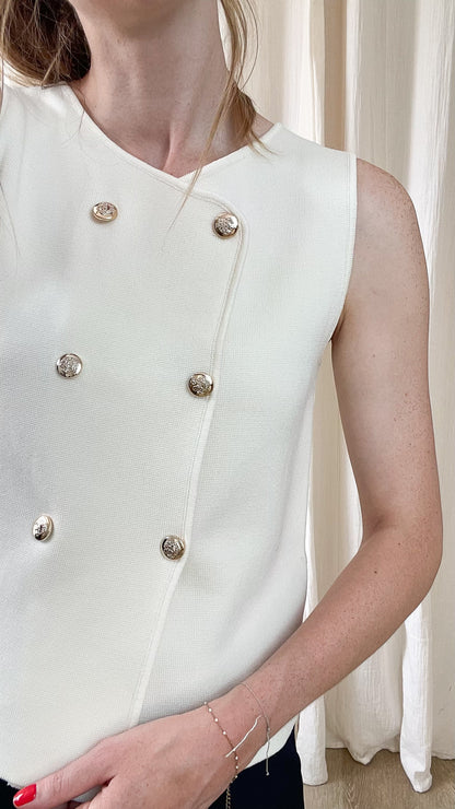 Gilet Agathe - Gilet sans manche