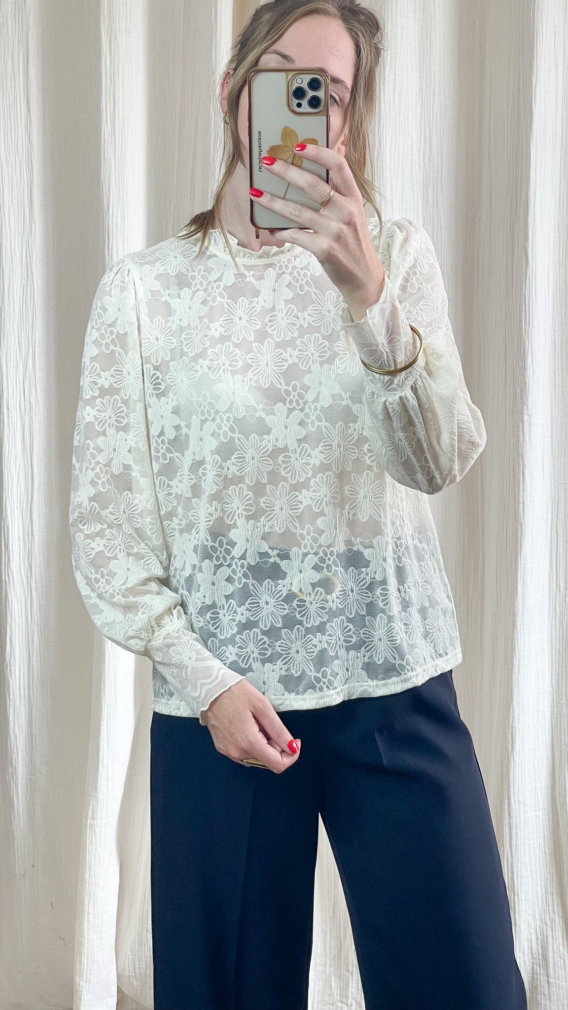 Blouse Barbara - Blouse en dentelle