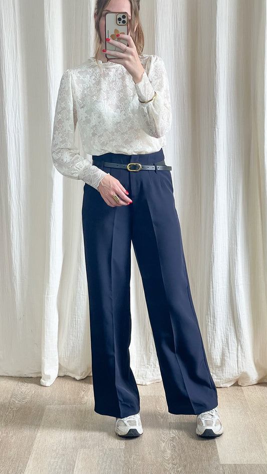 Pantalon Lisa - Pantalon à pince habillé