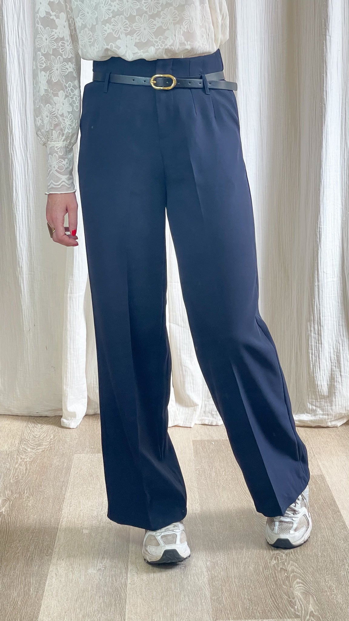 Pantalon Lisa - Pantalon à pince habillé