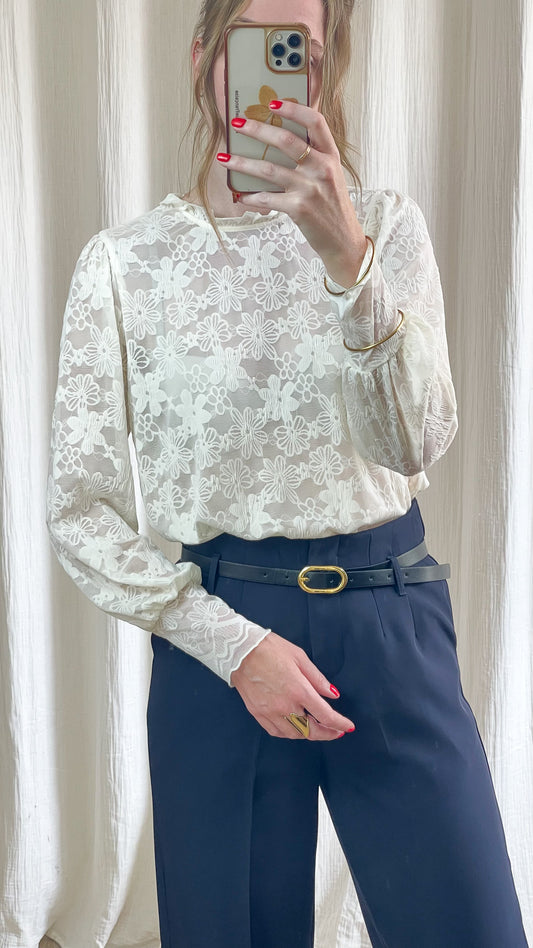 Blouse Barbara - Blouse en dentelle