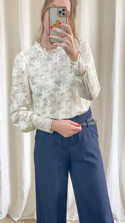 Blouse Barbara - Blouse en dentelle