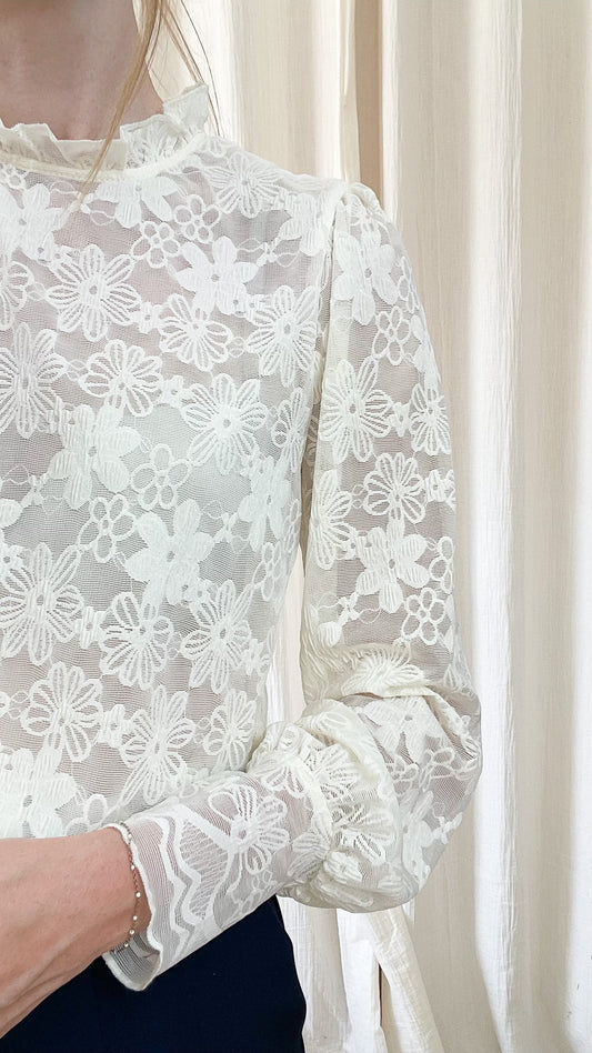 Blouse Barbara - Blouse en dentelle