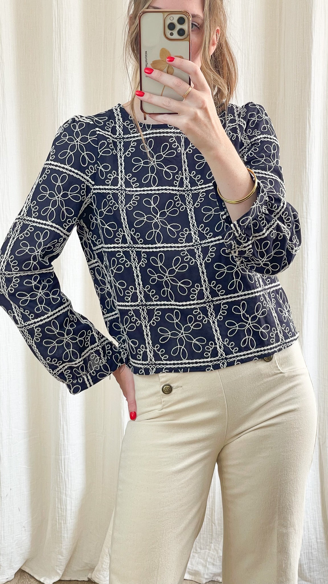 Blouse Magali - Blouse brodée