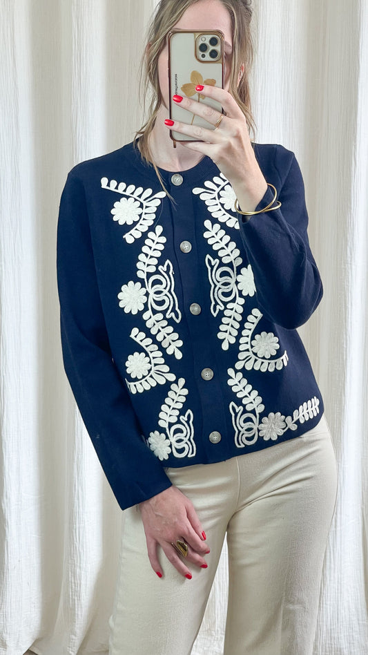 Gilet Ava - Gilet avec broderie