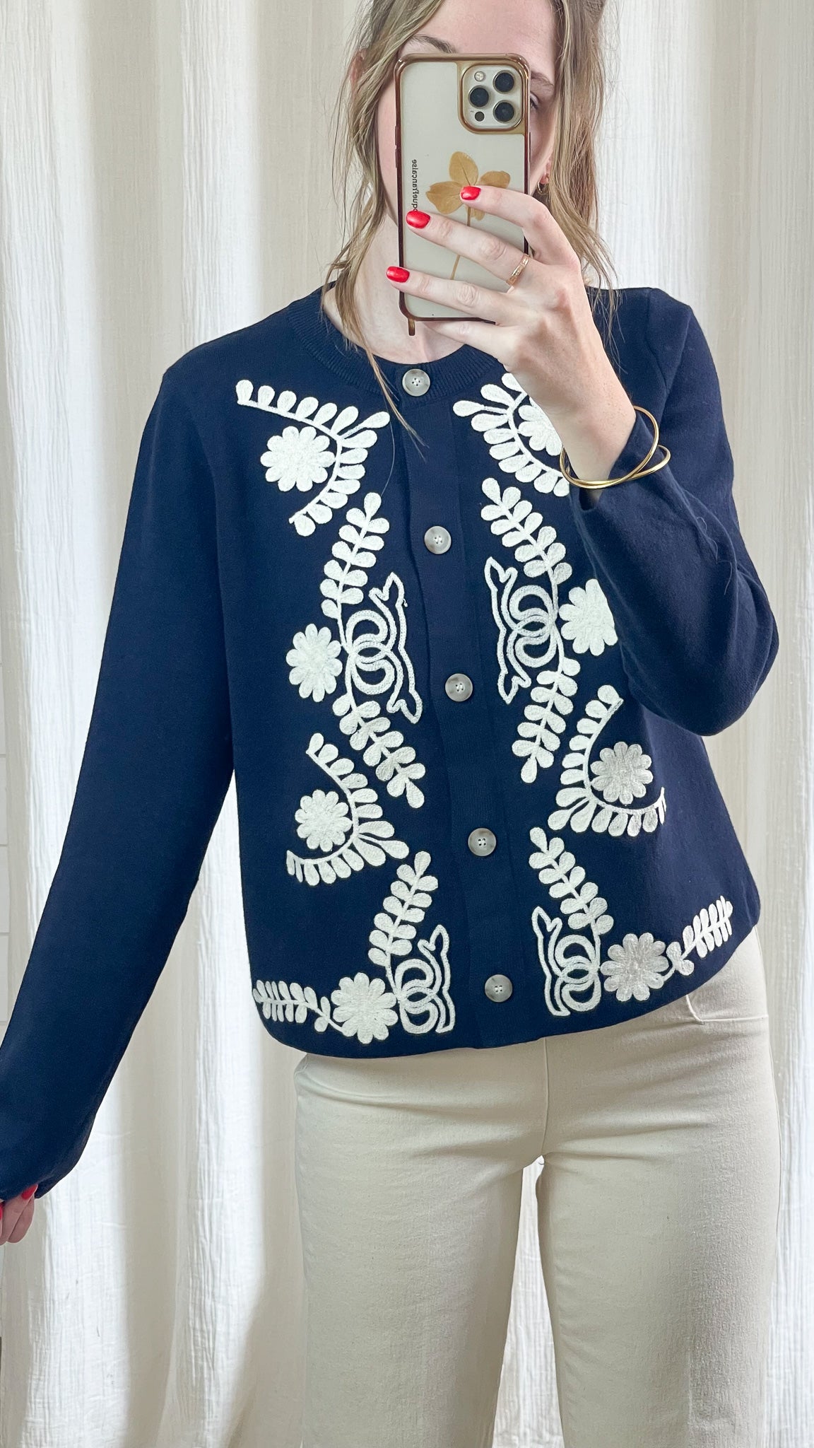 Gilet Ava - Gilet avec broderie